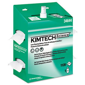 KIMBERLY-CLARK PROFESSIONAL* 34644 - KIMTECH SCIENCE KIMWIPES Lens Cleaning, POP-UP Box, 1120 Wipes/Box, 4/Cartonkimberly 