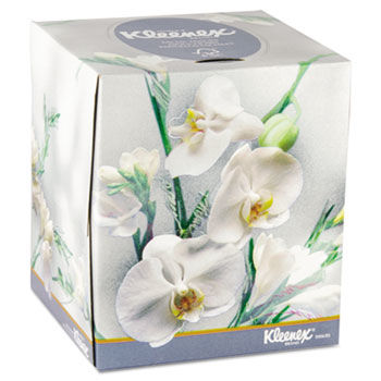 KIMBERLY-CLARK PROFESSIONAL* 21269 - KLEENEX BOUTIQUE Two-Ply White Facial Tissue, 95 Tissues/Box, 36 Boxes/Cartonkimberly 