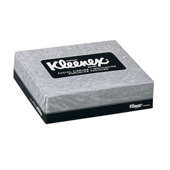 KIMBERLY-CLARK PROFESSIONAL* 21195 - KLEENEX White Facial Tissue, 2-Ply, 65 Tissues/Box, 48 Boxes/Cartonkimberly 