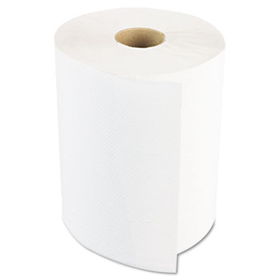 Boardwalk 6254 - Hardwound Paper Towels, 8 x 800', One-Ply Bleached White, 6 Rolls/Cartonboardwalk 