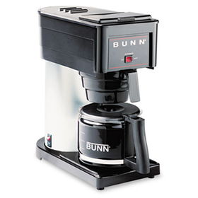 BUNN BXB - 10-Cup Pour-O-Matic Coffee Brewer, Black