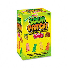 CADBURY ADAMS 43147 - Sour Patch Fruit Flavored Candy, Grab-and-Go, 240 Pieces/Boxcadbury 