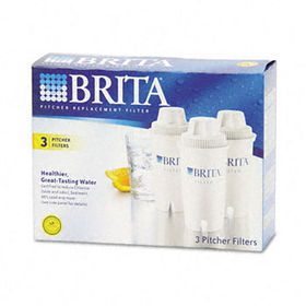 Brita 35503 - Pitcher Replacement Filters, 3/Pack