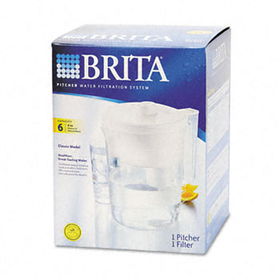 Brita 35548 - Classic Pour-Through Pitcher, 48-oz. Capacitybrita 