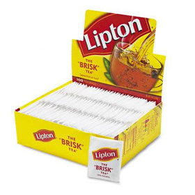 Lipton 291 - Tea Bags, Regular, 100/Boxlipton 