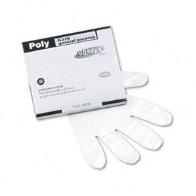 Galaxy 370M - Polyethylene Disposable Food Handling Gloves, Medium, 1000/Carton