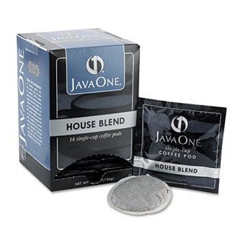Distant Lands Coffee 40300 - Coffee Pods, House Blend, Single Cup, 14/Boxdistant 