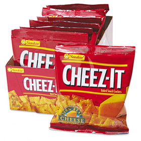 Kelloggs 12233 - Cheez-It Crackers, 1.5oz Single-Serving Snack Pack, 8 Packs/Box