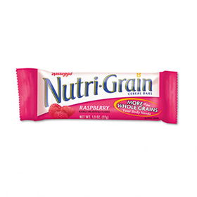 Kelloggs 35845 - Nutri-Grain Cereal Bars, Raspberry, Indv Wrapped 1.3oz Bar, 16 Bars/Box