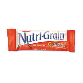 Kelloggs 35945 - Nutri-Grain Cereal Bars, Strawberry, Indv Wrapped 1.3oz Bar, 16 Bars/Box