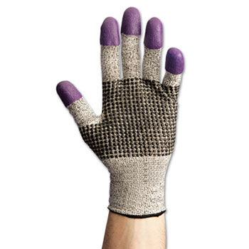 Jackson* Safety Brand 97431 - G60 Purple Nitrile Gloves, Medium/Size 8, Black/White, Pairjackson 