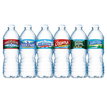 Nestle Waters 101243 - Bottled Spring Water, .5 Liter, Bottles, 24/Carton