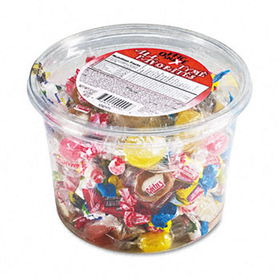 Office Snax 00002 - All Tyme Favorite Assorted Candies and Gum, 2lb Plastic Tuboffice 