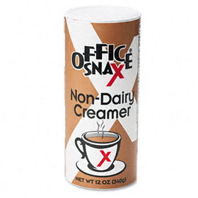 Office Snax 00020 - Reclosable Canister of Powder Non-Dairy Creamer, 12-oz.