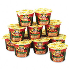 Office Snax 02153 - Single Serve Instant Oatmeal, Apple-Cinnamon, 1.9 oz. Bowl, 12/Box