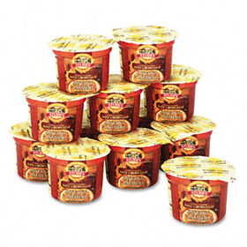 Office Snax 02154 - Single Serve, Instant Oatmeal, Maple Brown Sugar, 1.9 oz. Bowl, 12/Box