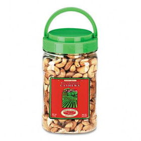 Office Snax 25934 - All Tyme Favorite Nuts, Cashews, 16oz Jar