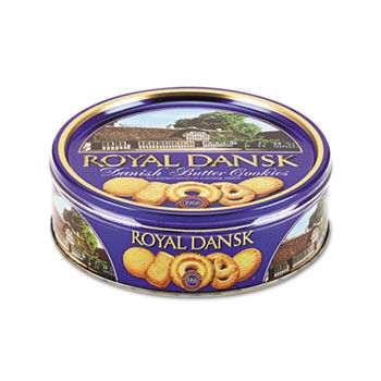 Royal Dansk 53005 - Cookies, Danish Butter, 12oz Tin