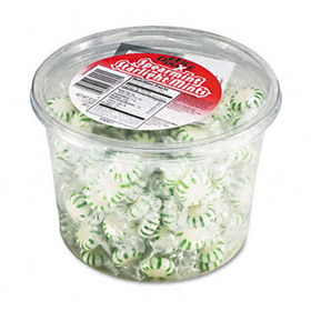 Office Snax 70005 - Starlight Mints, Spearmint Hard Candy, Indv Wrapped, 2lb Tub