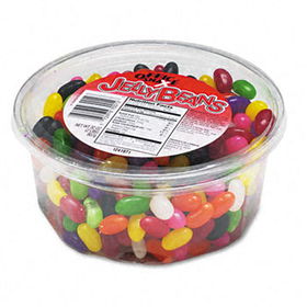 Office Snax 70013 - Jelly Beans, Assorted Flavors, 2lb Tub, 12/Carton