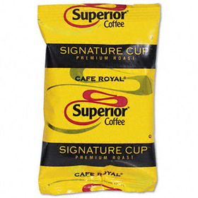 Sara Lee 15024 - Cafe Royal Gourmet Coffee, Regular, 1 1/2 oz Packets, 42/Carton