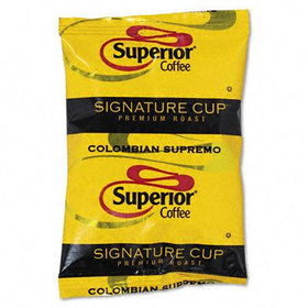 Sara Lee 68056 - Colombian Supremo, Regular Mild, 1 1/2 oz Packets, 24/Carton