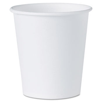 SOLO Cup Company 44 - White Paper Water Cups, 3 oz., 100/Packsolo 