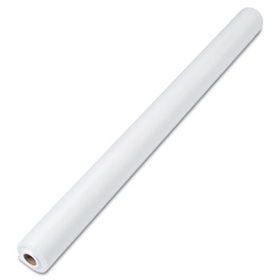Tablemate LS4050WH - Linen-Soft Non-Woven Polyester Banquet Roll, Cut-To-Fit, 40 x 50', White