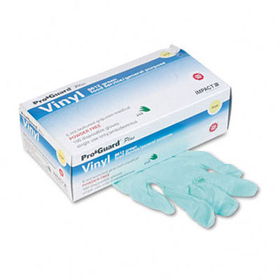 United Facility Supply 8612L - Disposable Vinyl Gloves with Aloe, Powder-Free, Large, 100/Box