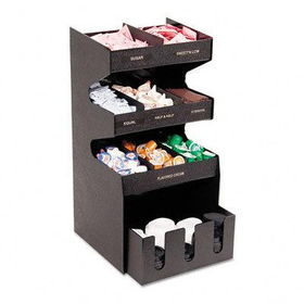 VertiflexTM VFC1524 - Large Condiment Organizer, 12w x 11-3/4d x 23-1/2h, Black