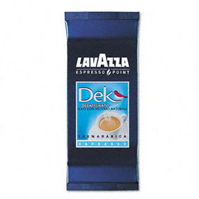 Lavazza 0603 - Espresso Point Cartridges, 100% Arabica Blend Decaf, .25 oz, 50/Box