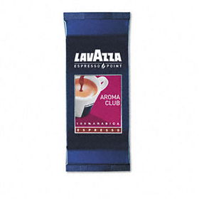 Lavazza 0470 - Espresso Point Cartridges, Aroma Club 100% Arabica Blend, .25 oz, 100/Box
