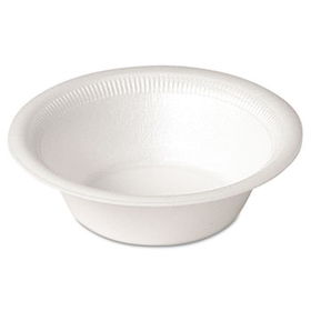 SOLO Cup Company RS12BNW - Mediumweight Foam Dinnerware, Bowls, 12 oz., White, 1000/Carton