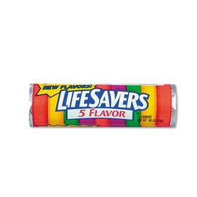 LifeSavers 00433 - LifeSavers Hard Candy, Assorted Flavors, 20 11-Piece Rolls/Pack