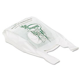 Eco-Products 191139 - Compostable Plastic Grocery Bags, Large, White, 500/Cartoneco 