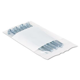 Universal 127128 - Reclosable Poly Bags, White Identification Area, 6 x 9,4 mil, Clear, 1000/Cartonuniversal 