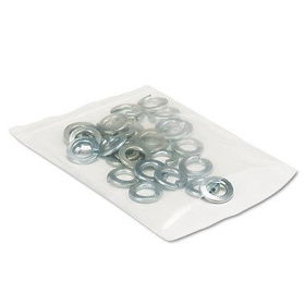 Universal 120582 - Low-Density Flat Poly Bags, 3 X 4, 2 mil, Clear, 5000/Cartonuniversal 