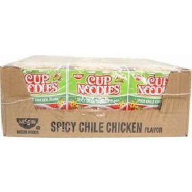 Nissin Cup, Spicy Chile Chicken 2.25 oz Case Pack 132