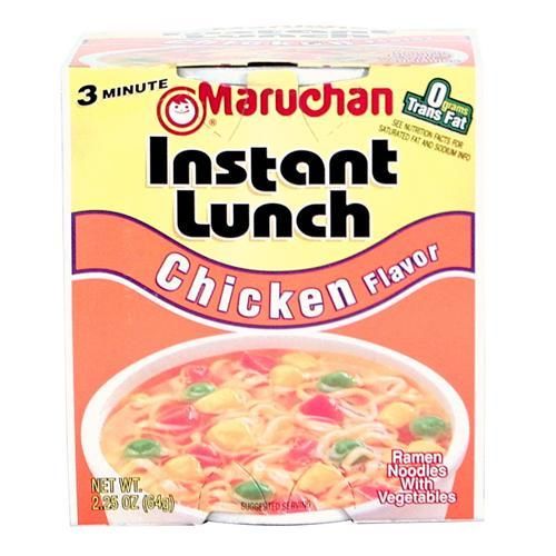 Chicken Instant Lunch Case Pack 12chicken 