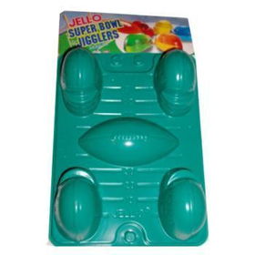 Super Bowl Jello Mould 2pk 6" X 4" Case Pack 96