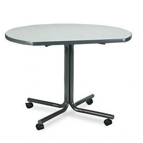 HON 61429DCG2SS - 61000 Series Interactive Training Table, Round, 42 dia. x 29-1/2h, Gray