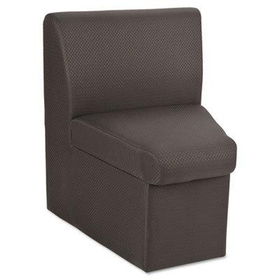 Global 7873QL11 - Braden Corner Unit Chair w/30-degree Outside, 24 x 24 x 30, Charcoal Grayglobal 