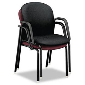 HON MAG1ENT90T - Mirus Series Guest Chair with Arms, Mariner Fabric Upholsteryhon 