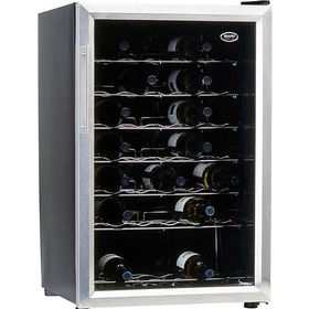 SANYO 47 BOTTLE WINE COOLER SS/BKsanyo 