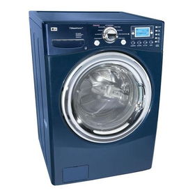 LG 4.0 CF STEAM WASHER BLUE LCDsteam 