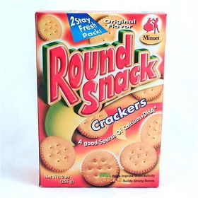 Minuet Round Snack Cracker Case Pack 12minuet 