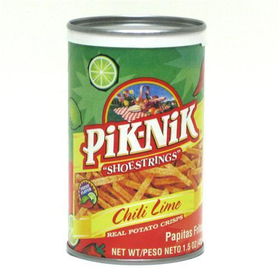 Pik Nik Chili Lime Shoestring Potatoes Case Pack 24pik 