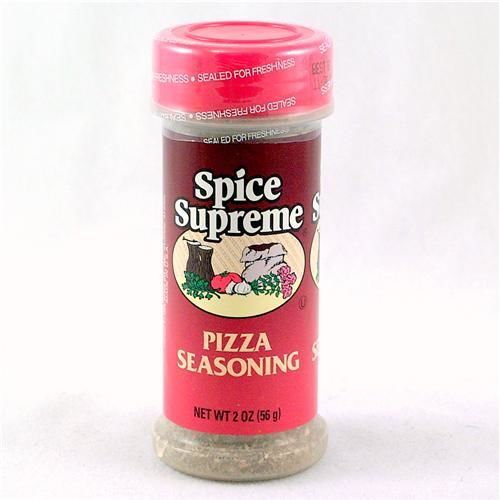 Spice Supreme Pizza Spice Case Pack 12