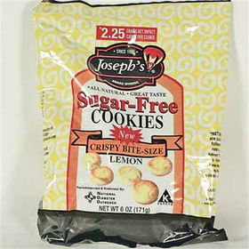 Joseph's Sugar Free Cookies Lemon Case Pack 15