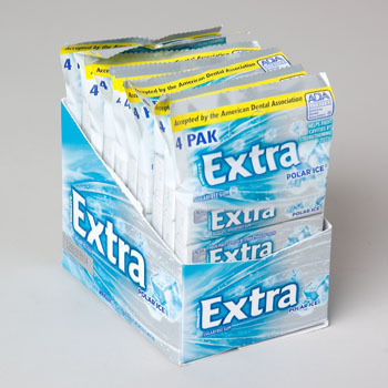 Extra Polar Ice Gum Case Pack 40polar 
